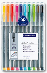 STAEDTLER® triplus® roller  Box 10 colores